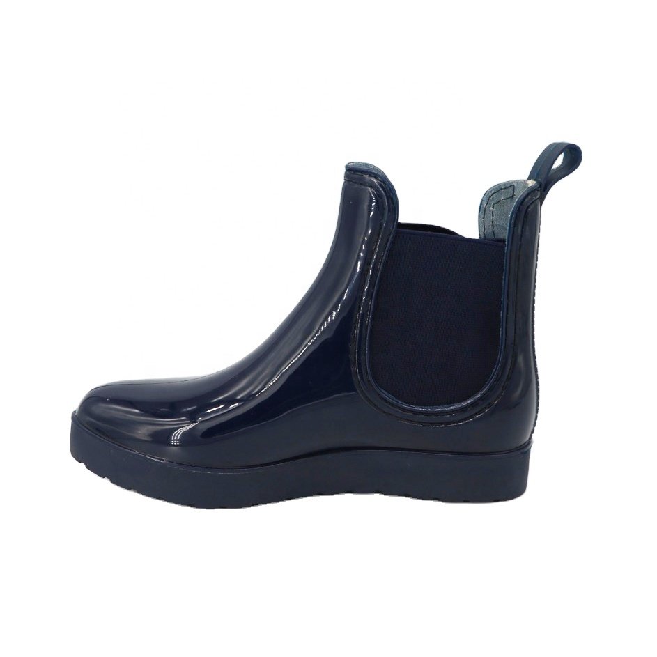 Outdoor Work Customize Garden Women's Ankle Waterproof Chelsea Boots Short Ankle Rain Boots