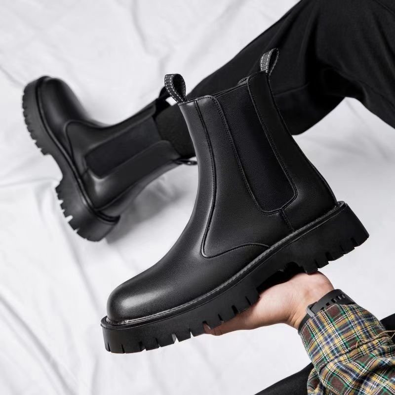 Chelsea fashion short boots outdoor casual shoes