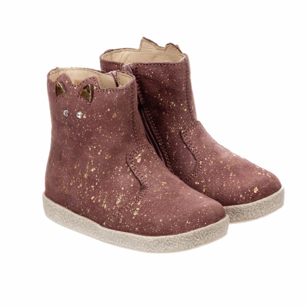 Wholesale Children New Design Fashion Kid Winter Girl flat Boots Shoes