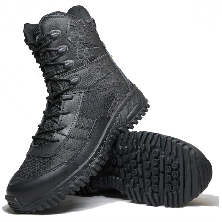 TSB204 customized camping combat light weight sports men Black training boots breathable DF33