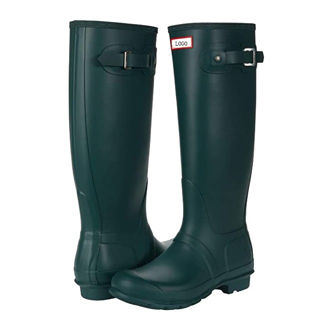 2024 Wholesale waterproof women fashion rubber rain boots for women