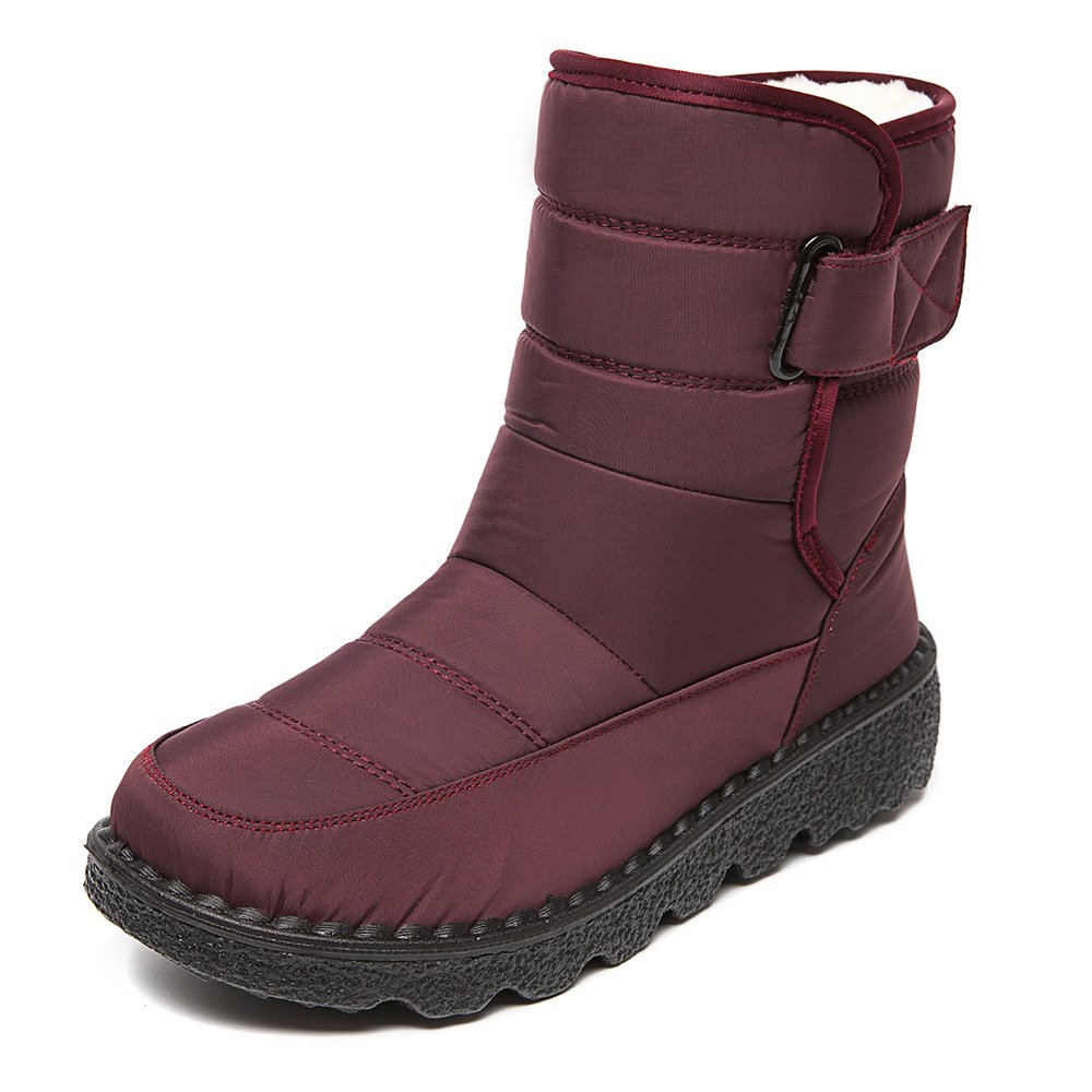 Women Boots 2023 New Winter Boots With Platform Shoes Snow Botas De Mujer Waterproof Low Heels Ankle Boots Female Women Shoes