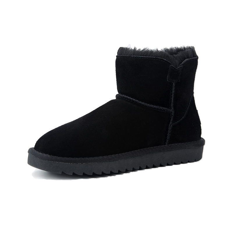 2023 Wholesale fashion ladies sheepskin kids women winter snow fur boots