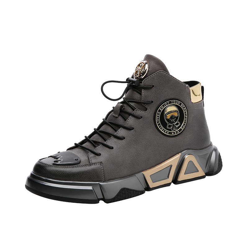 High-grade fashion men's shoes leather Martin boots fall and winter new men's leather boots