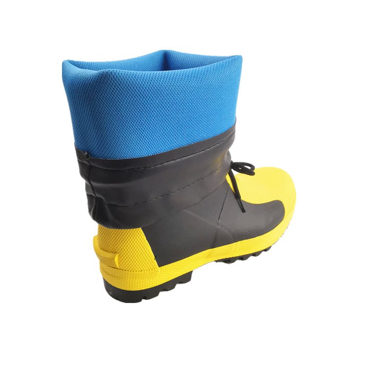 rubber material anti-fire safety boot Fire Fighting Boots for Fire Resistant Safety