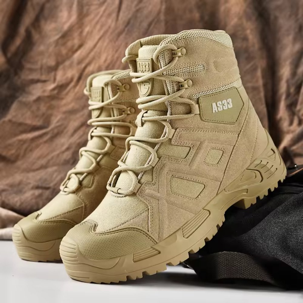 Wholesale Tactical boots High top outdoor boots Hiking shoes Desert cargo boots for men