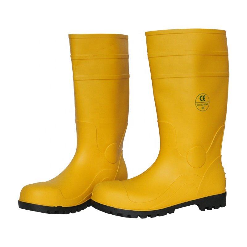 Top Sale Mens Non-Slip Water Proof Rain Boots Work Rainboots