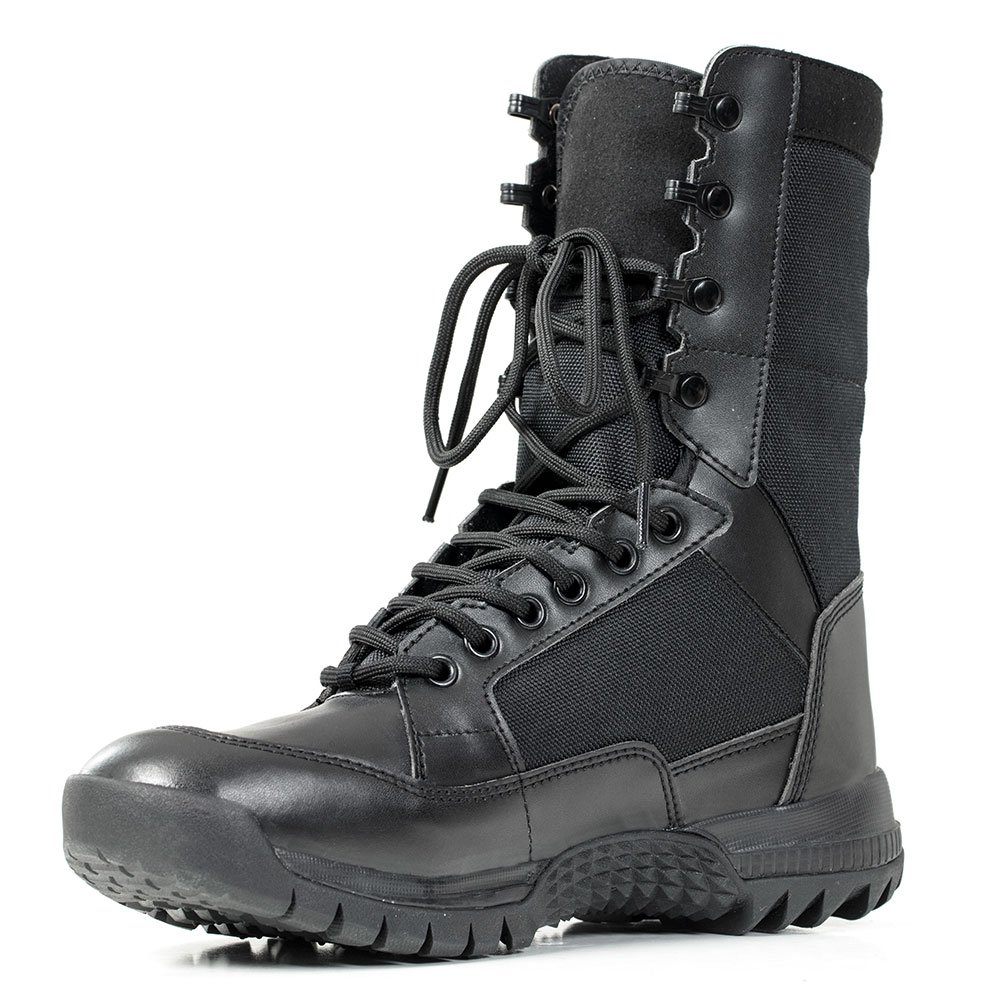 9 Inch Outdoor Training Boot and Tactical Combat Boot EVA Winter Shoes for Women Mesh Fabric Professional AL Rubber YKK Zipper