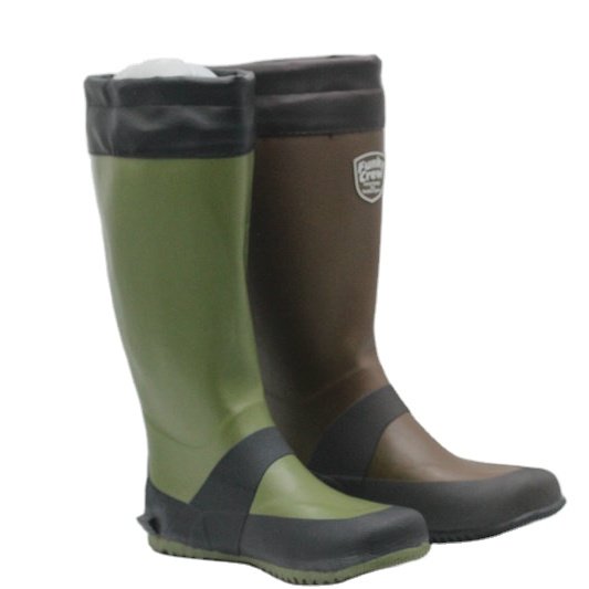 FACTORY FOLDABLE RUBBER KNEE HIGH RAIN BOOTS FOR JAN