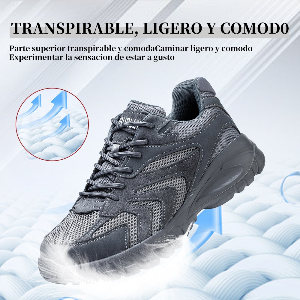 Diansen 312 anti smashing work boots puncture-proof lightweight man steel toe safety shoes