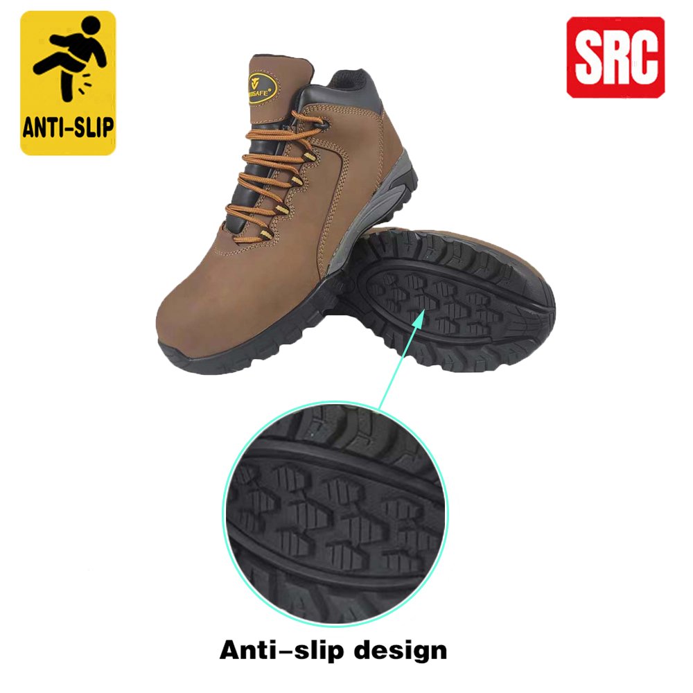 Wholesale Waterproof Slip Resistant Zapatos de seguridad Steel Toe Boots Safety Shoes Men Work