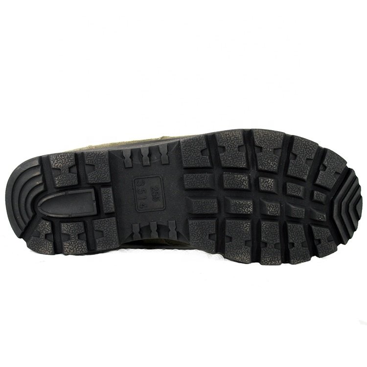 High Quality Mid Leather Boots Outdoor Training Hiking Men's Boots Forest Camouflage Shoes