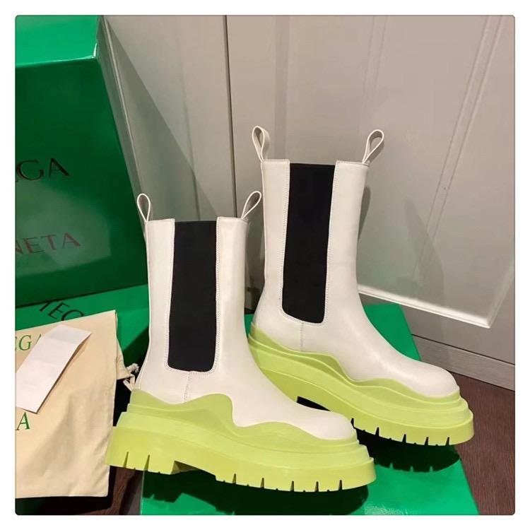 New Trend Chunky Ladies Winter Shoes Fashion Platform Boots Luxury Thick Sole Women Boots