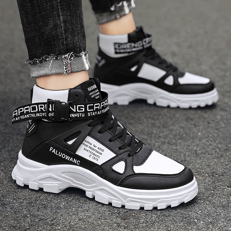STNM Top Quality Breathable Casual Walking Sports Men Fashion Sneakers Martin Boots
