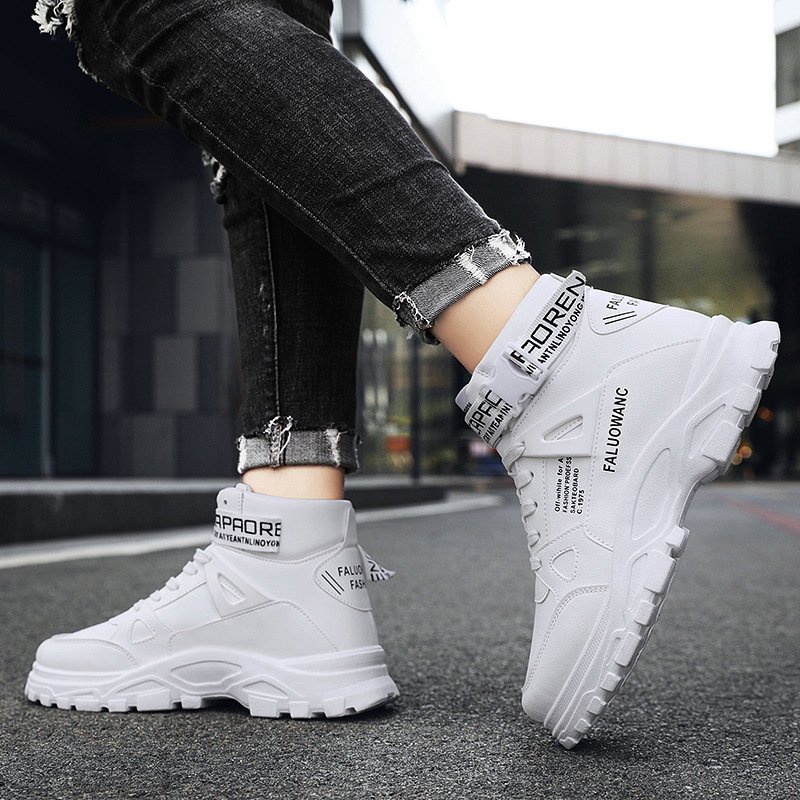 STNM Top Quality Breathable Casual Walking Sports Men Fashion Sneakers Martin Boots