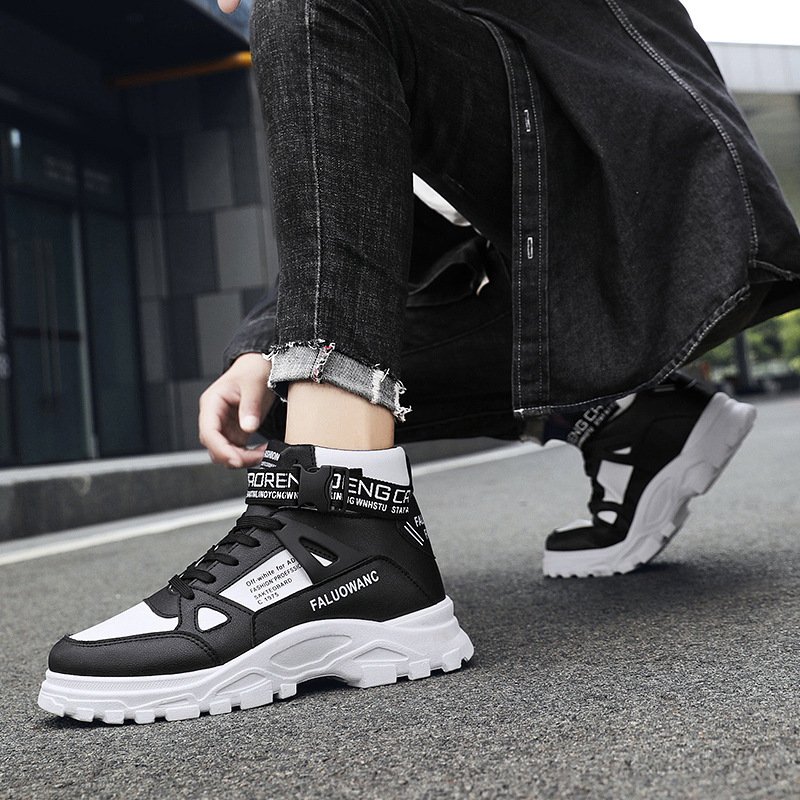STNM Top Quality Breathable Casual Walking Sports Men Fashion Sneakers Martin Boots
