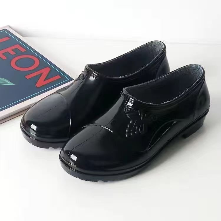 Global hot explosive Anti Slip Waterproof Shoes Rain Boots High Tube Rubber Shoes With Velvet Cotton Acid Alkali Resistance