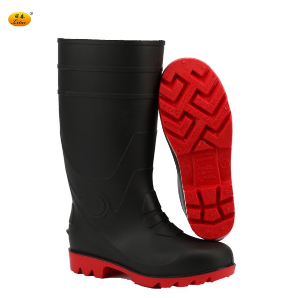 plastic unisex anti-slip wellington agriculture pvc rain boots gum boots waterproof safety wholesale