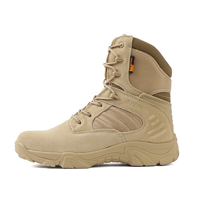 Customized Leather Work Rubber Safety Boots Shoes Protective Work Boots shoes Men tactical boots black