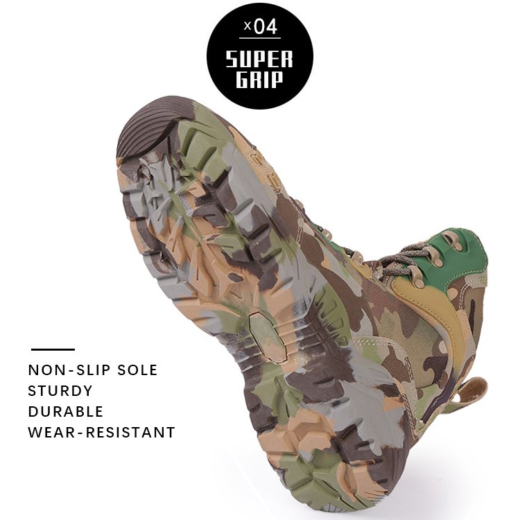 OBSHORSE Desert Boot Tactical Botas Boots Shoes Special Forces Tactical Combat Boots