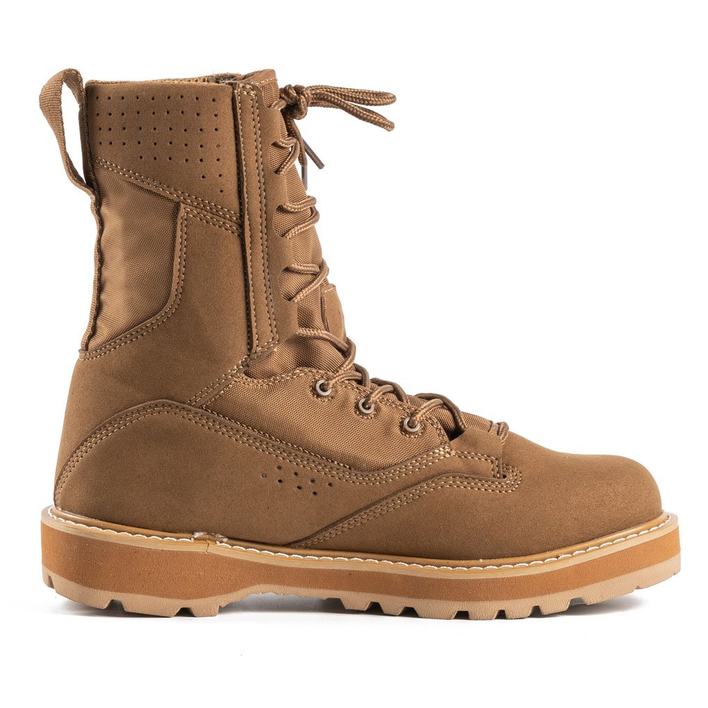 Customize Suede Green Outsole Combat Shoes Tactical Men's Boots for Sale