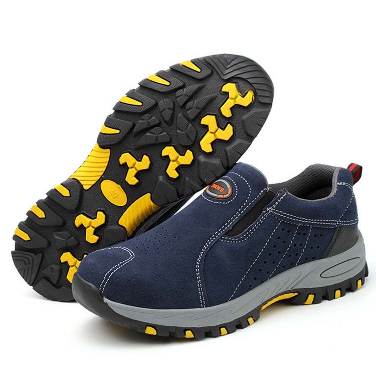 Industrial Work Men Lightweight Stylish Electrical Fashion No Lace Safety Shoes Safety Boots in Turkey
