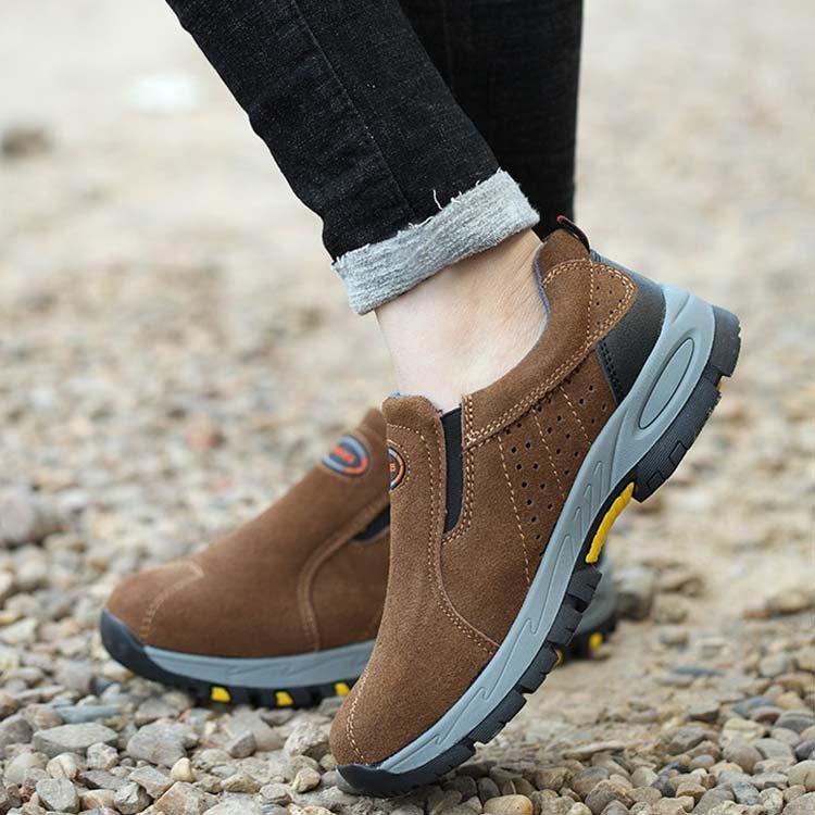 Industrial Work Men Lightweight Stylish Electrical Fashion No Lace Safety Shoes Safety Boots in Turkey