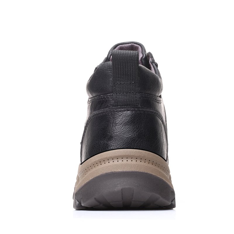 New Design Walking shoes Leather winter boots lace up For Men Ankle Boots Made In China