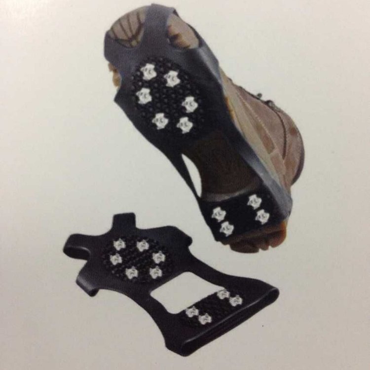 best running shoe metal ice cleats ice climbing boot chain ice snow grip crampons