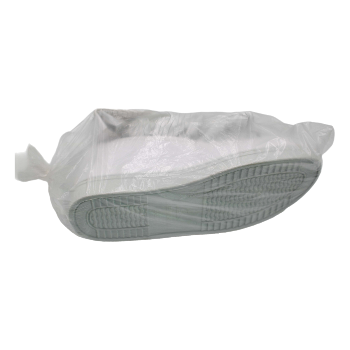 White Reusable Antistatic ESD Leather Cleanroom Boots - Washable Durable Shoes for Industrial Use