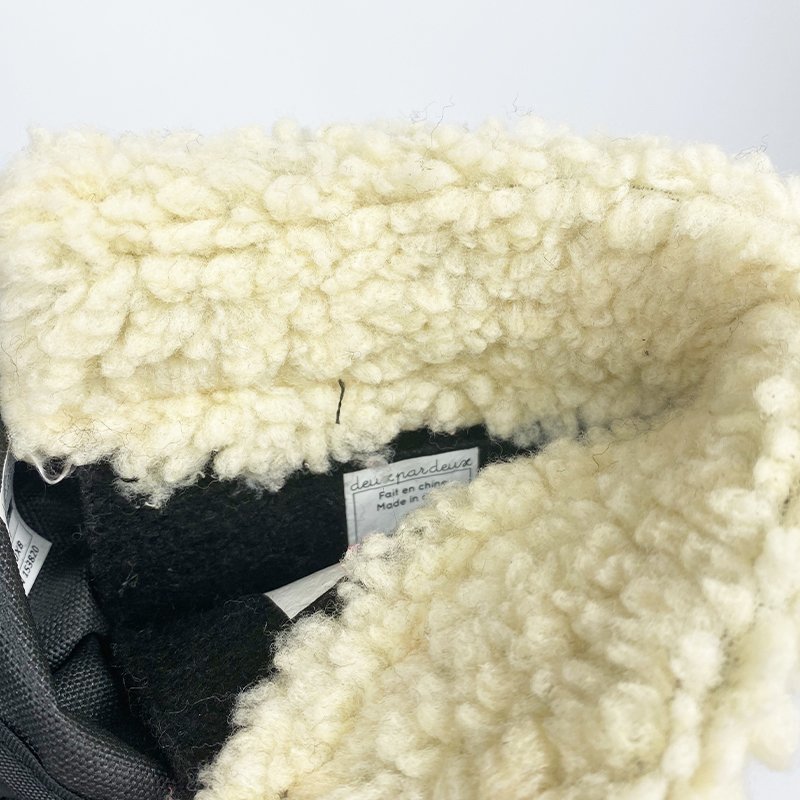 Wholesale toddler waterproof rain wellies wool lining children winter duck boots snow boots for kids