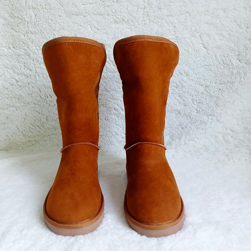 Women 2022 new autumn winter can be folded and thickened suede warm fashion casual snow boots