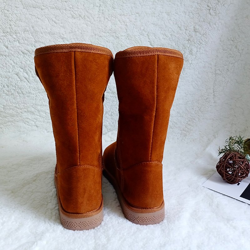 Women 2022 new autumn winter can be folded and thickened suede warm fashion casual snow boots