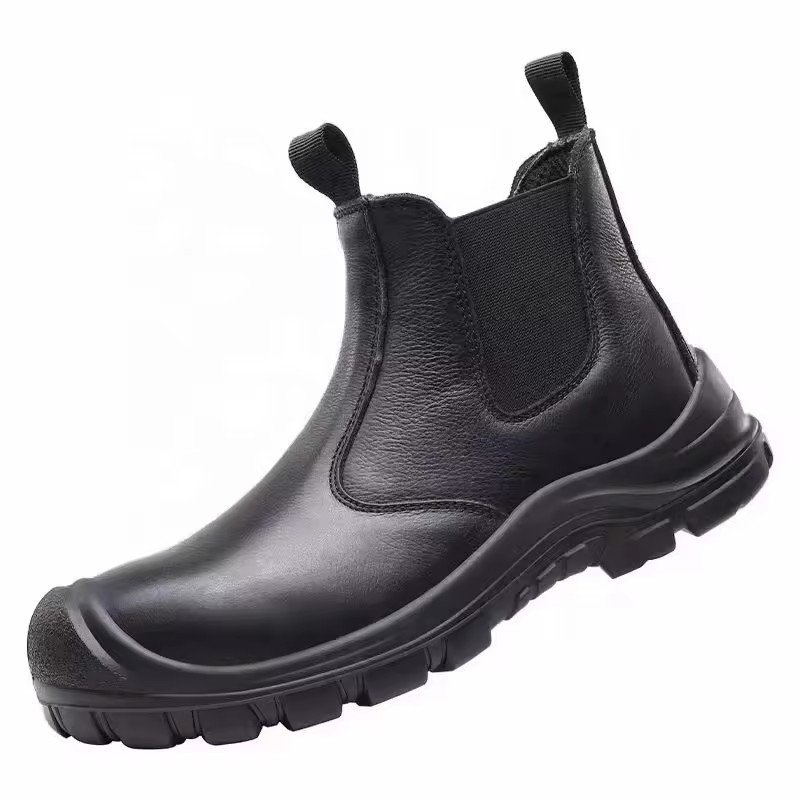 Factory Seal Winter Leather Men Safety Boots For Worker