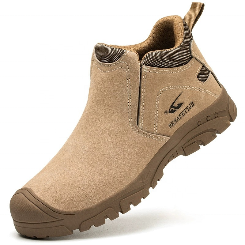 Wejump Anti-smashing welding safety boots steel toe