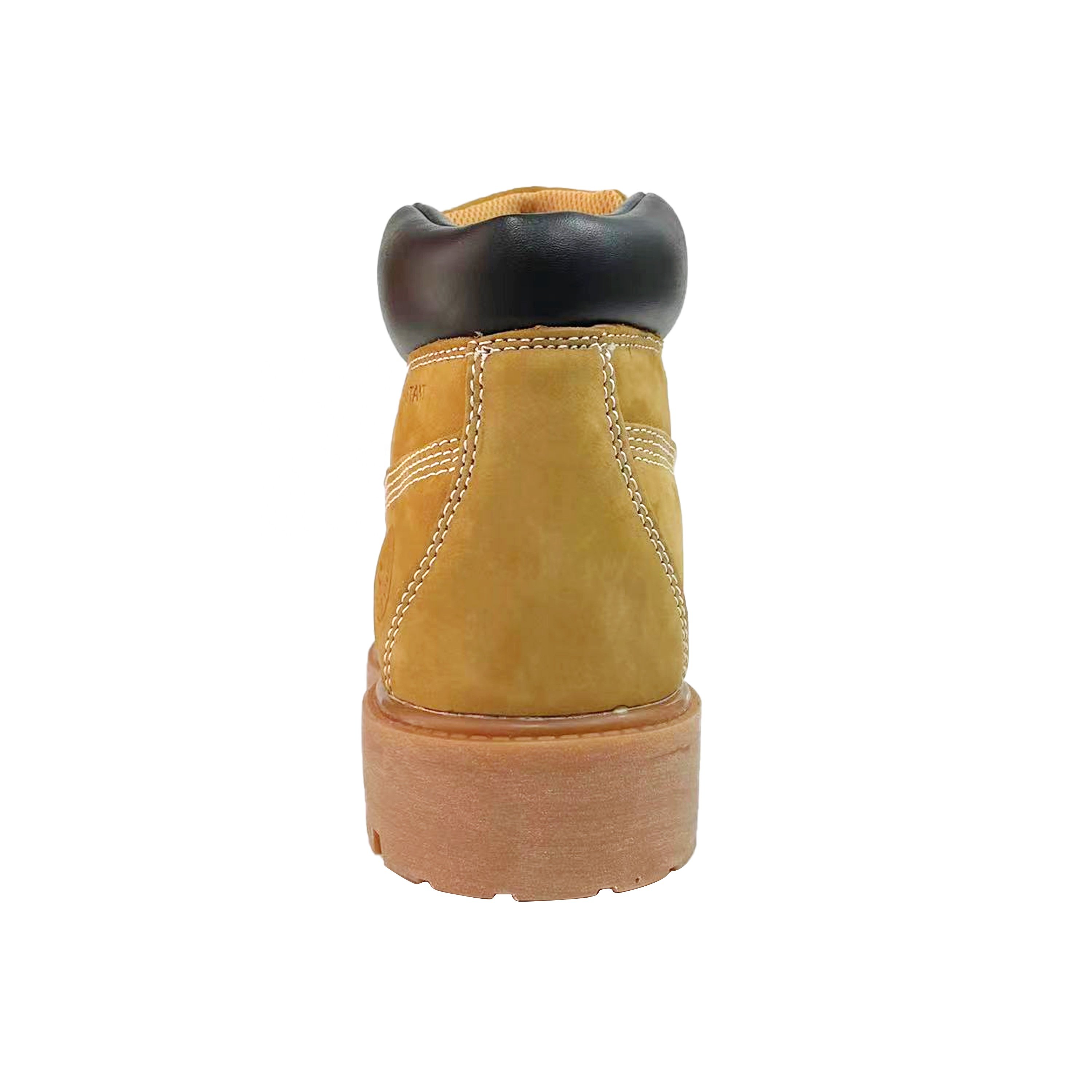 Classical Design Shoes Men Fashion Flat Mens Casual Shoes And Sneakers Men's Lace-Up Boots Wheat Martin Boots