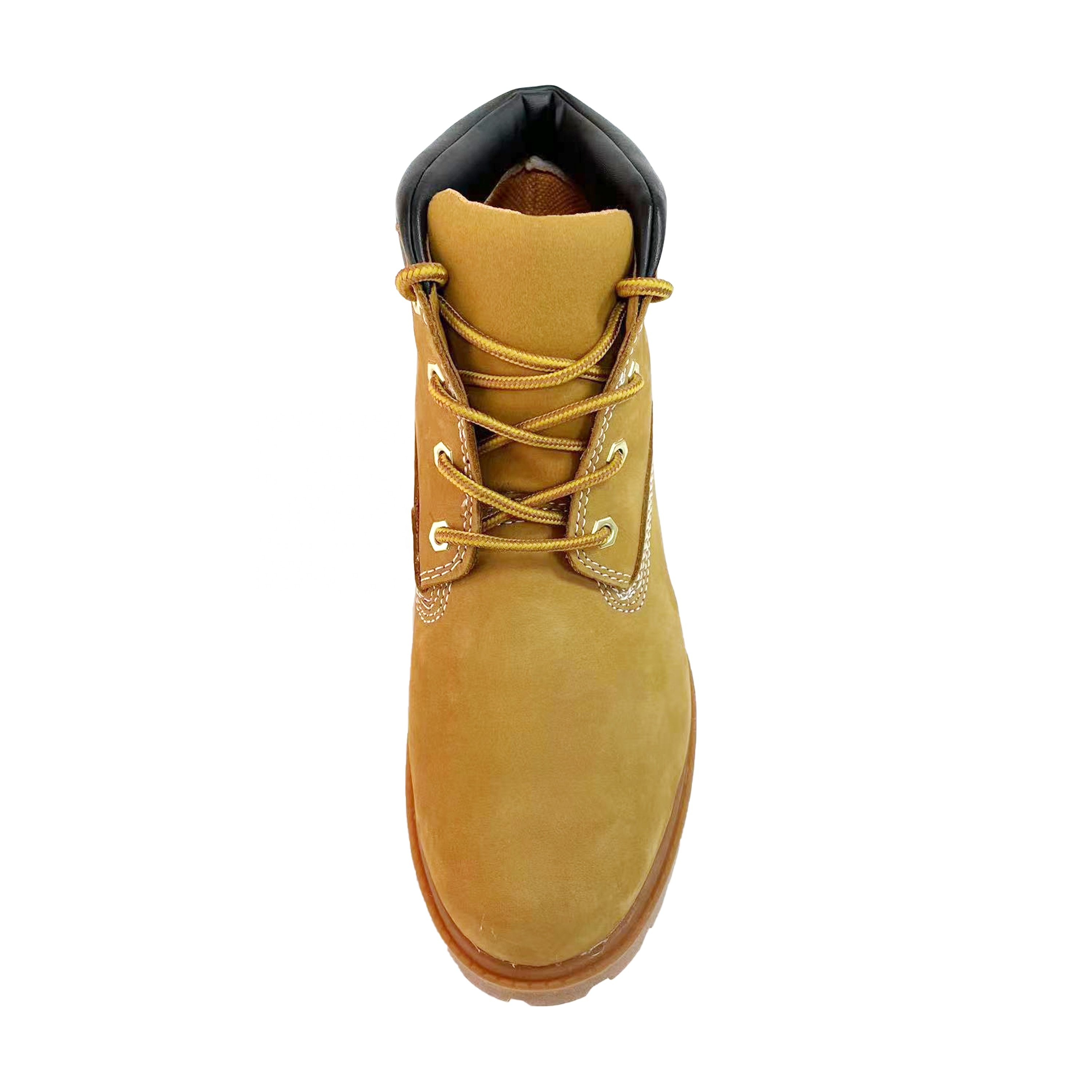 Classical Design Shoes Men Fashion Flat Mens Casual Shoes And Sneakers Men's Lace-Up Boots Wheat Martin Boots