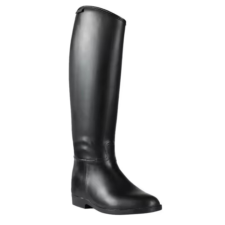 2024 Women's Waterproof PVC Knee-High Riding Boots Wholesale for All Seasons with EVA Insole for Adults