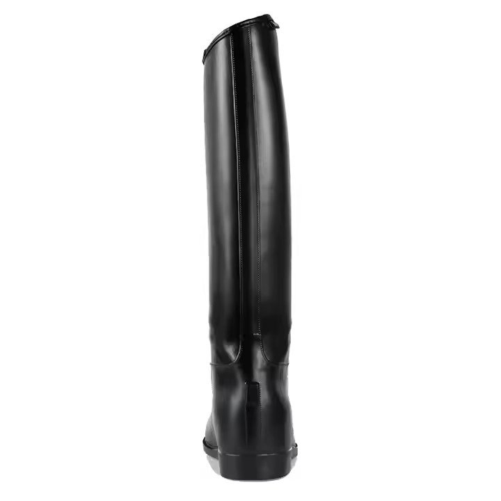 2024 Women's Waterproof PVC Knee-High Riding Boots Wholesale for All Seasons with EVA Insole for Adults