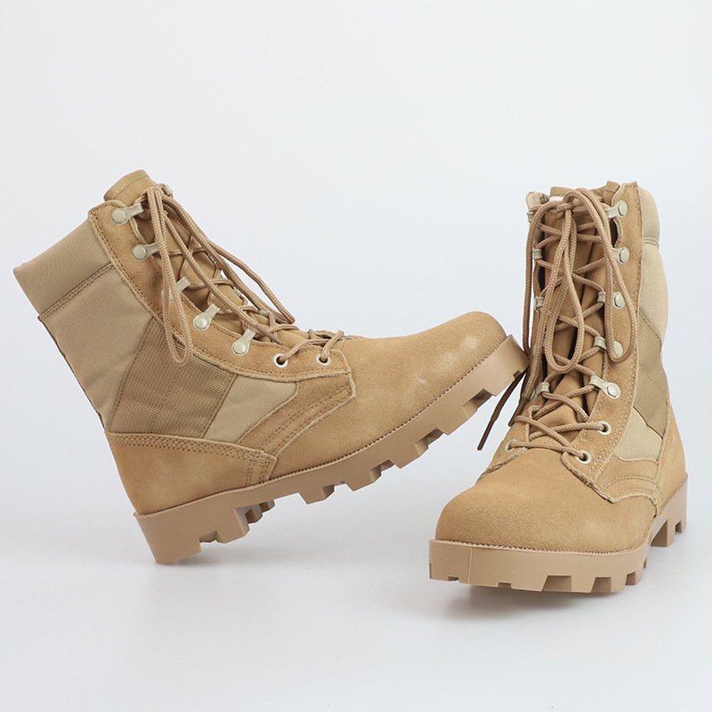 Cow Leather Combat Boots Tactical Boot Shoes Sale