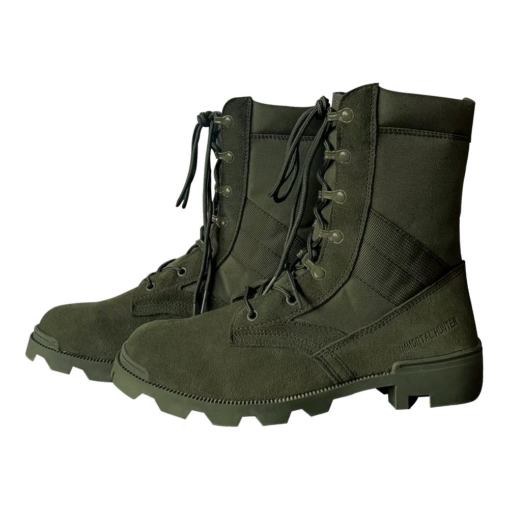 Cow Leather Combat Boots Tactical Boot Shoes Sale
