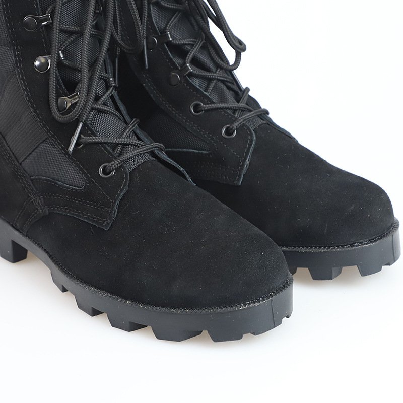Cow Leather Combat Boots Tactical Boot Shoes Sale