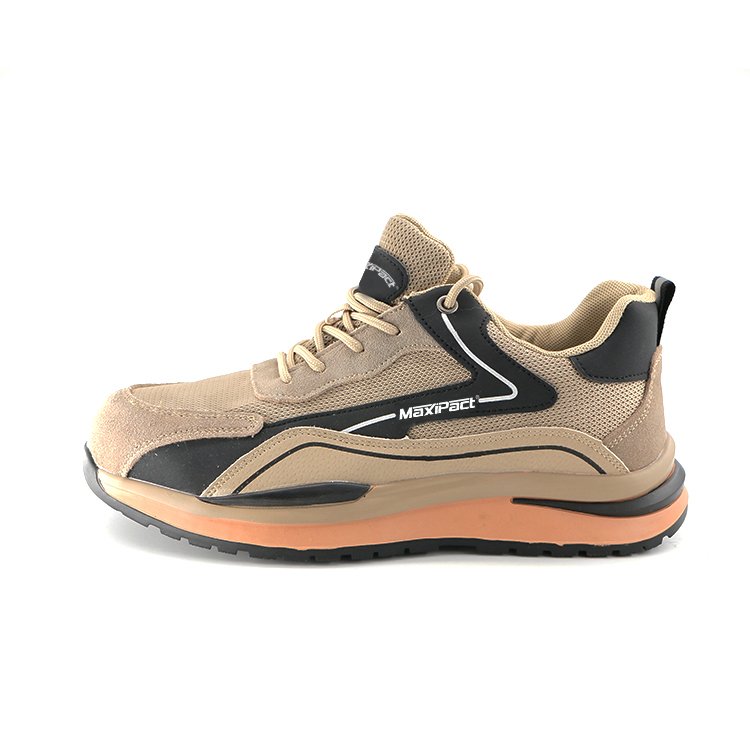 MaxiPact Outdoor Sports Work Boots 2.8mmKeiflar Anti-Stab Midsole ES Steel Toe Flywoven Rubber Outsole Safety Hiking Shoes