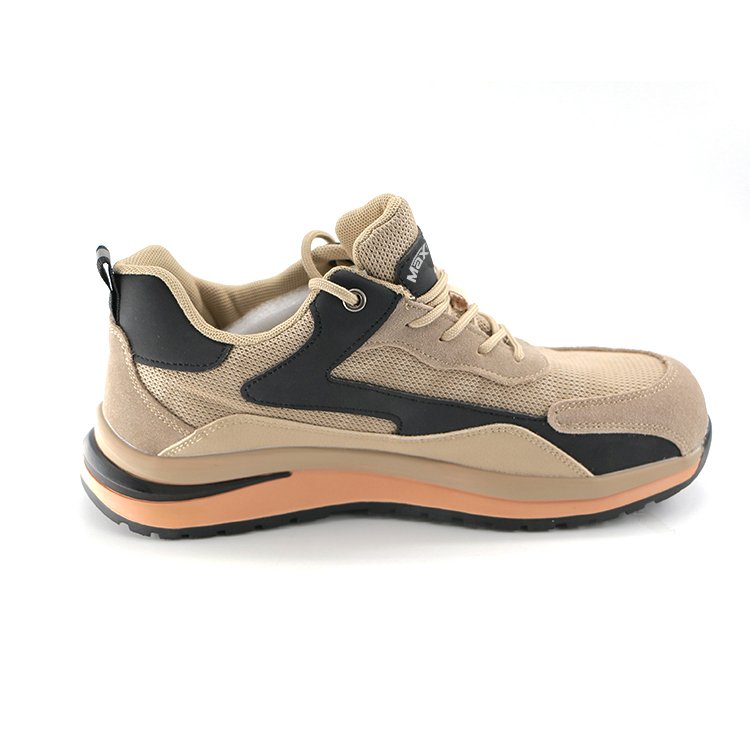 MaxiPact Outdoor Sports Work Boots 2.8mmKeiflar Anti-Stab Midsole ES Steel Toe Flywoven Rubber Outsole Safety Hiking Shoes