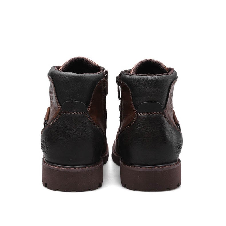 2024 Hot Selling Latest Designs Products Shoes British Style Men Fashion Genuine Leather Men's Boots