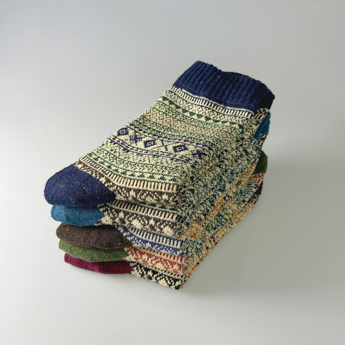 Wool Socks For Men Winter Warm Thick Cozy Knit Socks Boots Socks