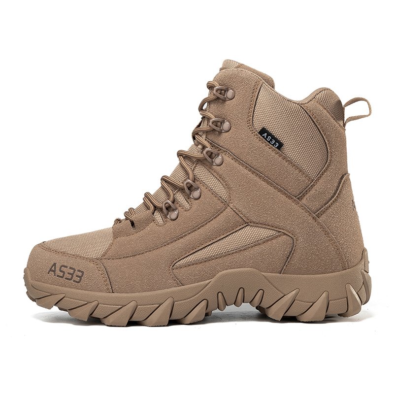 High Climbing Field Training Boots Steel Toe Footwear Wearable Men shoes Training Hiking Boots Hiking Ultra-light CAMPING BOOTS