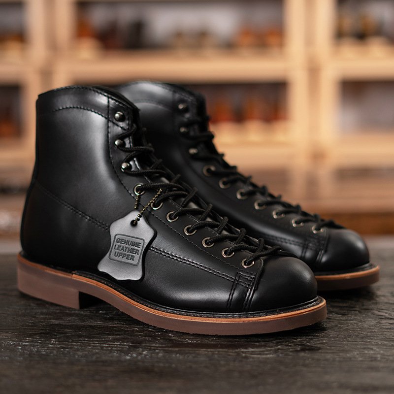 2022 hot sale fashion new style male shoes breathable casual men's business dress leather shoes boots for men