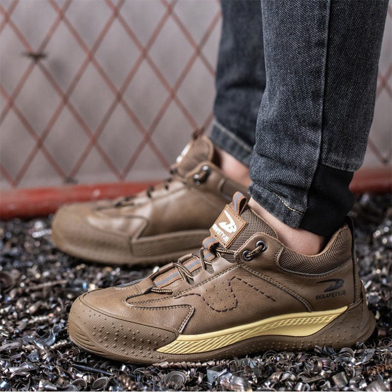 Hiking Boots Construction Work Breathable Safety Welding Shoes For Wekder