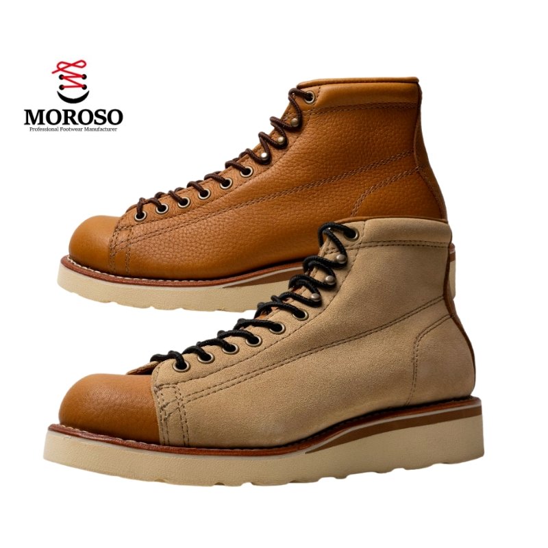 Short Face Couple Retro doc martin boots hot selling zipper boot Goodyear Stitching Technology Boots